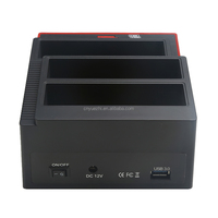 Base de Conexión USB 3.0 para Discos Duros SATA, Base de Conexión Universal de 3 Bahías IDE SATA USB 3.0, Duplicador de Discos Duros USB 3.0