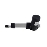 Actionneur linéaire robuste JDR 12V 24V DC 6000N pour fauteuil inclinable, canapé, meuble relevable avec télécommande