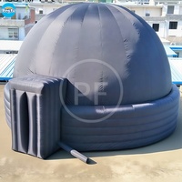 Tente gonflable d'écran de Projection d'astronomie de dôme de planétarium gonflable portatif extérieur professionnel pour l'observation des étoiles