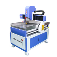 CHENMAI 6090 Máquina de grabado CNC 3D de 4 ejes, área de trabajo de 600x900 mm, precisión de 0.05 mm, husillo de 2.2kW, 380V, para madera/jade/piedra 1
