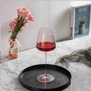 Copa de Vino de Tallo Largo Color Flamingo, Regalo para el Día de la Madre, Bodas, Festividades, Diseño Clásico - Product Image 2