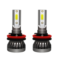 FDN 50w phare led h11 remplacer les ampoules H8 H11 modèle pour phare/antibrouillard adapté à la plupart des voitures taille halogène d'origine 6000k H4
