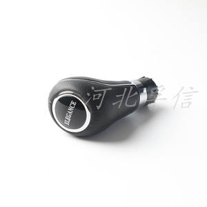 Pomo de palanca de cambios de cuero elegante de 14 mm x 8 mm ergonómico para Mercedes-Benz - Product Image 1