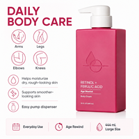 Lotion à la vitamine E et au rétinol Mediixx, crème hydratante raffermissante bio, exfoliant pour le soin de la peau