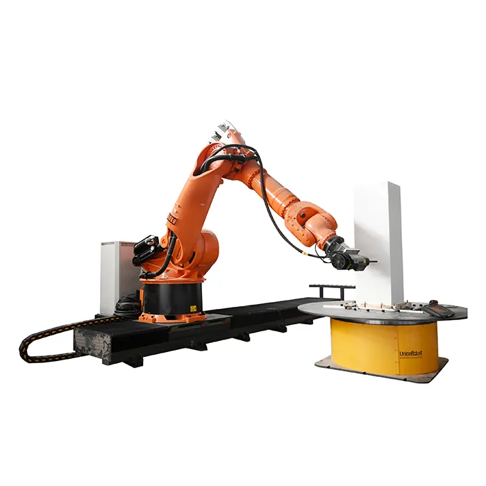 UnionTech, brazo robótico industrial de 6 ejes, fresado de madera, enrutador CNC, brazo Robot para espuma EPS, fresadora CNC, enrutador de madera