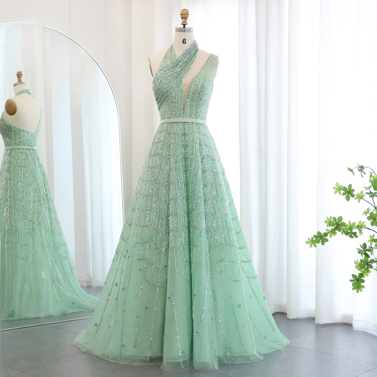 wedding dresses green bay wi Dark Turquoise Blue Satin Maxi Dress FREYA main image 0