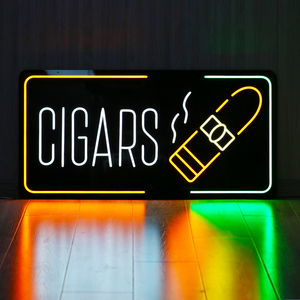 Letrero LED de Neón Vintage con Diseño de Garra Blanca para Cerveza, Licores, Bebidas, Té con Leche, Cócteles, Resistente al Agua, Letrero Electrónico Retro para Bares y Empresas - Product Image 1