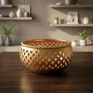 Support de bougie votive en fer forgé fait main Sonnet Decor, impression numérique 1 couleur, modèle 3009, écologique, imperméable, pour la maison et Noël - Product Image 4
