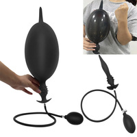 Énorme plug anal en silicone gonflable, stimulateur pour gros plaisir anal, jouet sexuel anal, pompe anale, jouet pour adultes gays