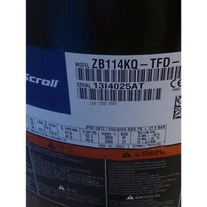 Compresseur frigorifique HYZL ZB95KQ TFD 551 à basse température pour usage industriel - Product Image 2