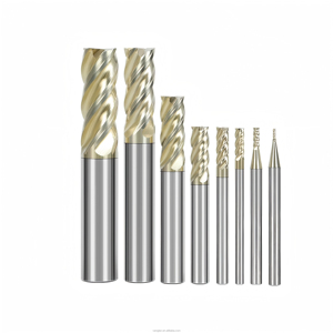 Alloy Steel Specific <strong>End</strong> <strong>Mill</strong> CNC Milling Cutter With Tin/Altin Coating Aerospace Grade High-Speed OEM/ODM Customizable - Product Image 1