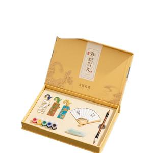 Caja de regalo para marcapáginas Siyang Fangzun, caja de embalaje personalizada para mercancía, caja de regalo personalizada de estilo nacional para museo, caja de regalo cultural personalizada. - Product Image 5