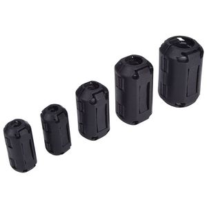 Supresor de ruido de núcleo de anillo de ferrita con clip de 5mm para filtros de componentes activos de Cable de clip EMI RFI - Product Image 4