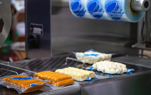 Machine d'emballage automatique de thermoformage à film étirable flexible pour la viande, machine d'emballage automatique de viande hachée - Product Image 5