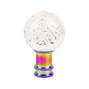 Pommeau de levier de vitesse en acrylique transparent, forme bulle, universel pour modification de voiture manuelle - Product Image 5
