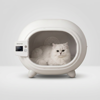Sèche-cheveux portable électrique intelligent et professionnel pour animaux de compagnie, silencieux et rapide, pour chiens et chats, séchoir de salon pour animaux, séchoir de cage pour animaux