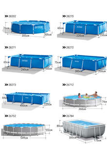 <span class=keywords><strong>Piscine</strong></span> <span class=keywords><strong>hors</strong></span> <span class=keywords><strong>sol</strong></span> <span class=keywords><strong>Intex</strong></span> 28030, <span class=keywords><strong>piscine</strong></span> en PVC, couverture de <span class=keywords><strong>piscine</strong></span> - Product Image 2