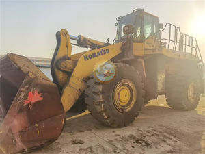 Grand chargeur utilisé de WA600-6 de la roue WA600 WA500 de chargeur de roue de WA600-3 de KOMATSU en bon état à vendre grand chargeur d'embout avant - Product Image 3