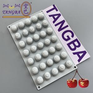 Tangba <span class=keywords><strong>petit</strong></span> moule à Mousse de cerise pour fruits pâtisseries françaises et pâtisseries occidentales bricolage moule à Mousse en Silicone outil de gâteau personnalisable - Product Image 2