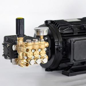 มอเตอร์เครื่องฉีดน้ำแรงดันสูงแบบกว้างพร้อมหัวปั๊ม 220V 3-7.5KW ปั๊มลูกสูบสำหรับล้างรถยนต์เชิงพาณิชย์ - Product Image 2