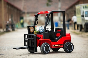 Chariot élévateur électrique pour enfants <span class=keywords><strong>DLS</strong></span>, nouveau meilleur prix, 12V, fonctionne sur batterie, jouet à monter, voiture électrique, jouet pour enfants - Product Image 2