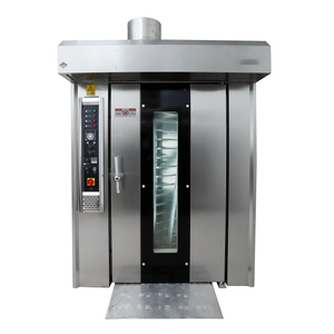 เครื่องทำขนมปังชั้นวางเตาอบแบบหมุนสำหรับไฟฟ้า32ถาดเตาอบแบบหมุน - Product Image 2