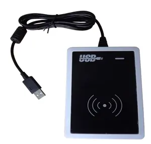 無料ソフトウェア付きホテルドアロックRFIDカードエンコーダー13.56MHZカードエンコーダー125khzエンコーダー - Product Image 1