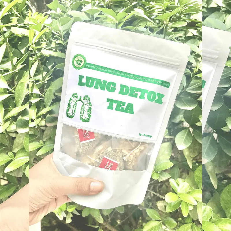 Chinese traditional Lung Detox Tea Natural health herbal tea for lung cleaning