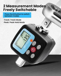 GOYOJO Präzisions-Adapter für elektronische Drehmoments chl üssel <span class=keywords><strong>Digital</strong></span> Meter LCD-Anzeige 1/2 \ "1/4 \" Konverter für Kraft messgeräte - Product Image 2