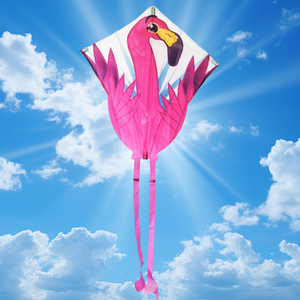 Cerf-volant <span class=keywords><strong>en</strong></span> forme de diamant coloré <span class=keywords><strong>en</strong></span> gros, 56 cm x 115 cm, cerf-volant à longue queue flamant rose, cerf-volant <span class=keywords><strong>en</strong></span> forme de diamant de grande taille - Product Image 2