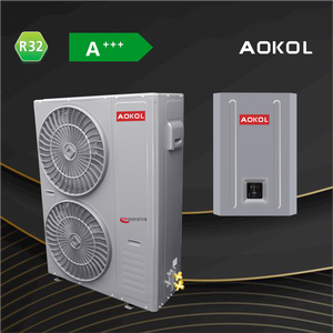 Pompe à chaleur AOKOL norme européenne 8kw 10kw 15kw 18kw 25kw 30kw, onduleurs DC complets, air-eau, <span class=keywords><strong>ErP</strong></span> A++, WIFI - Product Image 1