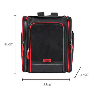 Transportín Expandible para Mascotas de Poliéster Sólido Versátil de 10 kg, Estilo Casual con Cierre de Cremallera para Mayor Comodidad al Transportar Mascotas - Product Image 2