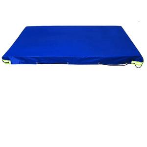 Cubierta Azul para Remolque 214x122cm, Lona Impermeable de Oxford, Tapete de Camping con Tiras Reflectantes, Forma Rectangular - Product Image 4