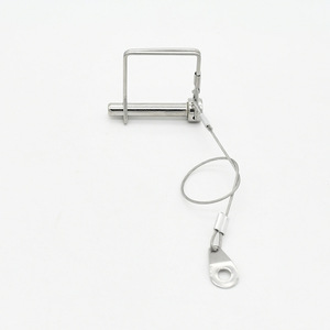 Lanyue – Pince carrée en acier inoxydable 304 avec corde anti-perte de type D pour équipement de fitness - Product Image 3