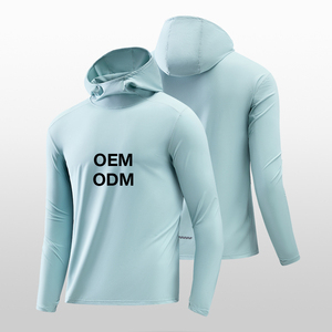 Haut en coton imprimé thermique gaufré double couche à coupe surdimensionnée pour hommes - Product Image 4