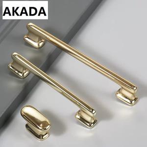 AKADA Poignée <span class=keywords><strong>de</strong></span> tiroir <span class=keywords><strong>de</strong></span> porte <span class=keywords><strong>de</strong></span> meuble d'armoire <span class=keywords><strong>de</strong></span> cuisine en or poli Poignée <span class=keywords><strong>de</strong></span> meuble et bouton <span class=keywords><strong>de</strong></span> cuisine 500pcs - Product Image 5