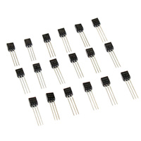 Kit de transistors 250 pièces-10 valeurs (A1015, BC327, BC337, C1815, S8050, S8550, 2N2222, 2N2907, 2N3904, 2N3906) Assortiment PNP/NPN