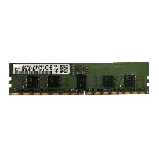 Sam Sung DDR5 Server Large Storage Ram 24G 4800Mhz 1Rx8 REG Ecc RDIMM Random Access Memory for HPE/Dell Server M321R3GA3BB0-CQK