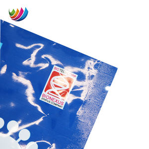 Bolsa de pie de papel de aluminio impresa personalizada, bolsa de plástico para embalaje de semillas de maíz dulce <span class=keywords><strong>amarillo</strong></span> de arroz híbrido para agricultura - Product Image 6