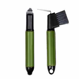 Cepillos para pezuñas de caballos Selecciones portátiles para caballos con mango de goma táctil cómodo para limpieza y aseo - Product Image 2