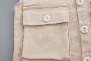 Gilet en coton pur pour garçons, style sport décontracté, printemps et automne, costumes formels pour enfants - Product Image 4