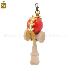Custodia Portatile per <span class=keywords><strong>Kendama</strong></span> Giapponese RTS, Porta Spada in Pelle PU a Forma di Scheletro, Regalo Promozionale di Benvenuto - Product Image 4