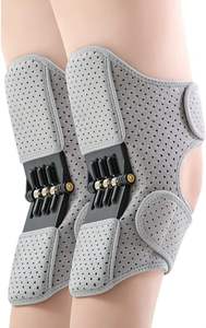 Appareil de marche exosquelettique assisté par la puissance avec genouillère réglable pour faiblesse du genou, escalade des escaliers, protection articulaire flexible - Product Image 6