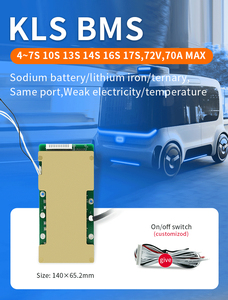 KLS thông minh BMS 8S 12V 48 V 24V 200A 250A Xe đạp điện và xe tay ga Lithium lifepo4d Pin bsm 10S 12S 16S 18S 200A - Product Image 3