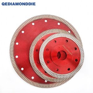 Lame de scie circulaire diamantée X Mesh Turbo de qualité industrielle, 4 pouces, 5 pouces, pour la coupe humide et sèche du porcelaine - Product Image 3