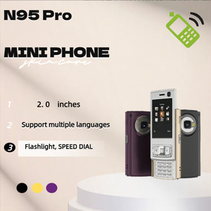 Telefono Cellulare N95 Pro con Funzione Slider, Schermo da 2.0 Pollici, 2G, Dual SIM, Torcia, Stile Retrò, Bluetooth, Lunga Autonomia, Sbloccato, Telefono Base - Product Image 2