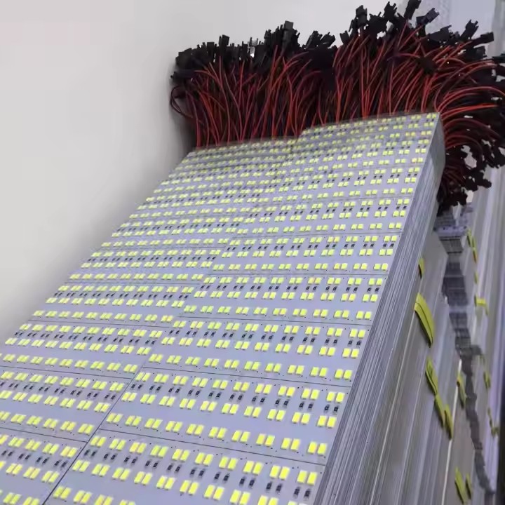 Оптовая продажа 12 вольт жесткие Lights144Leds/M Cri90 4 мм Pcb 5630 Smd Светодиодная жесткая полоса для ультратонкого светового ящика