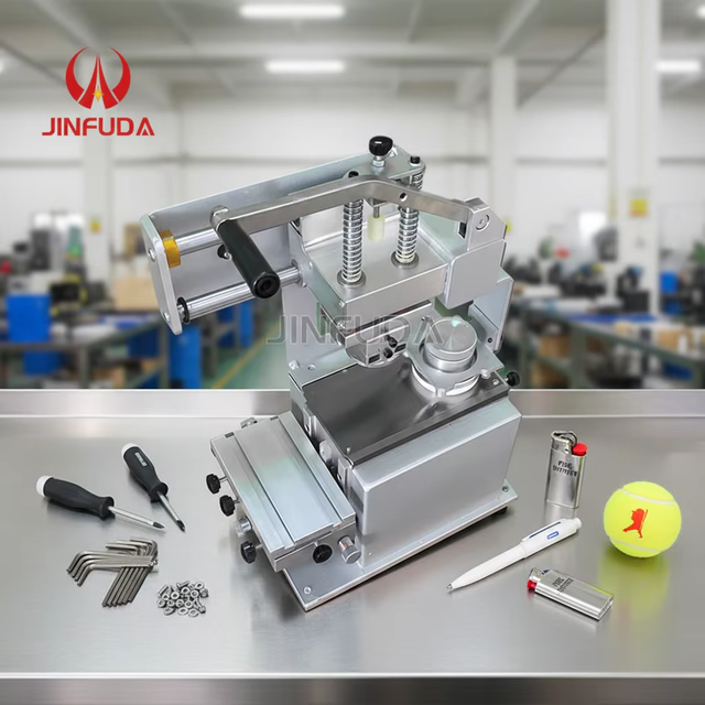Factory Price Manual Pad Printing Machine Ce Certified Heavy Duty for Pen Logo Toy Helmet Box Table Tennis Ball Marking