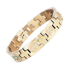 <span class=keywords><strong>Pulsera</strong></span> magnética <span class=keywords><strong>de</strong></span> acero inoxidable para hombre, brazalete <span class=keywords><strong>de</strong></span> lujo, 4 en 1, 2021, 100%, 316 - Product Image 2