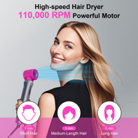 OEM Multi Styler Hair Styler Hot Air Styling Tool BLDC High Speed Motor Ionic Self Cleaning Salon Wholesale Supplier